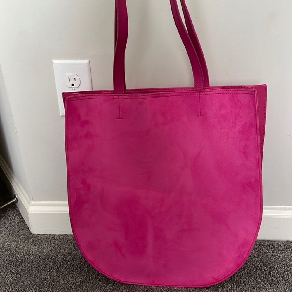 Old Navy Half Moon suede  Tote